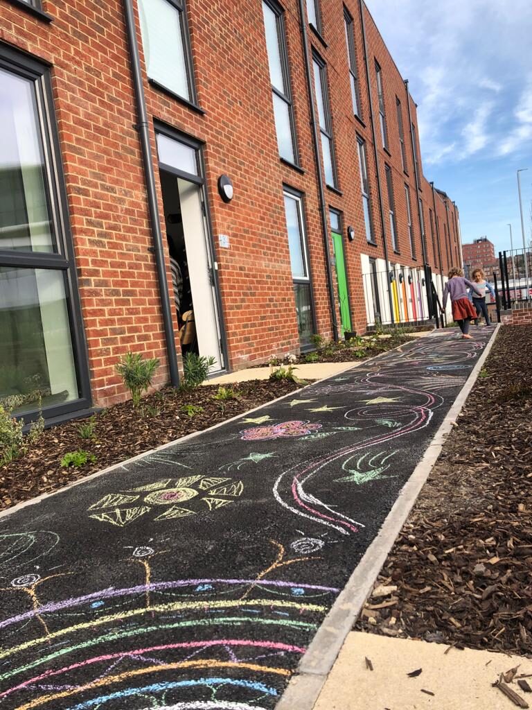 Chapeltown Cohousing seen from the street