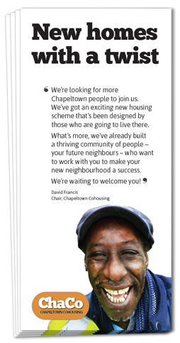 Historic Chapeltown Cohousing project material